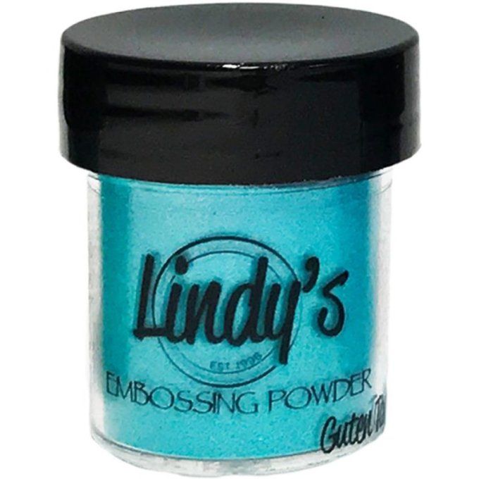 Poudre à embosser Lindy's - Guten Tag Teal