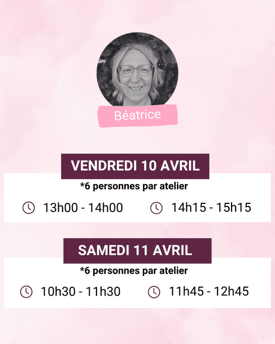 Make & Take - Béatrice - Salon 100% Scrap 26