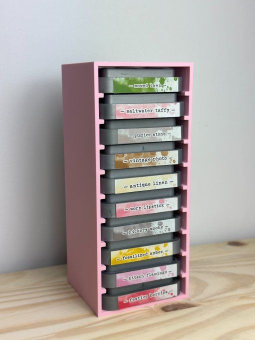 Rangement Distress 3D – Support pour 10 encres Distress