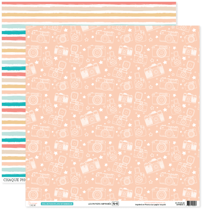Papier Imprimé ECLATS DE BONHEUR 06