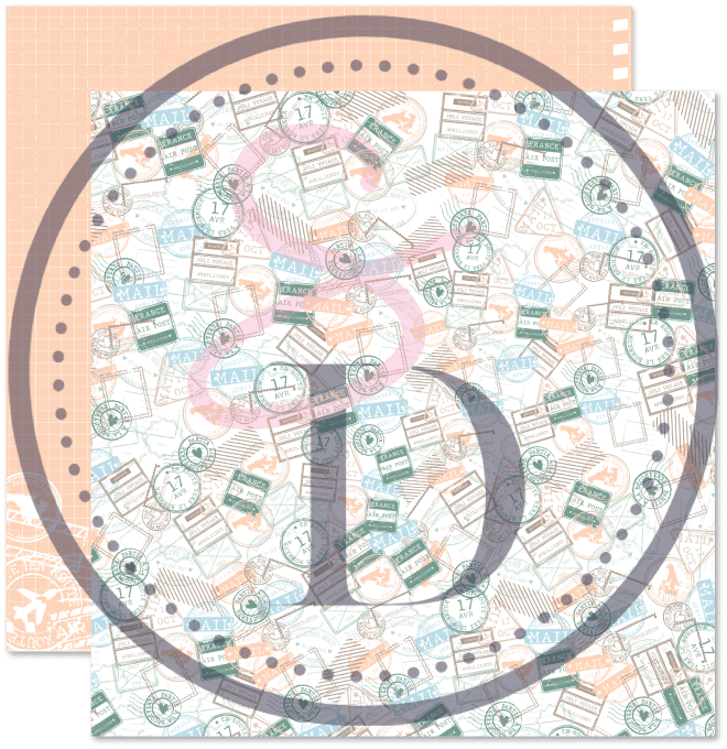 Kit 6 Papiers Imprimés Recto Verso + Bandes de Mots - Carnet de Bord