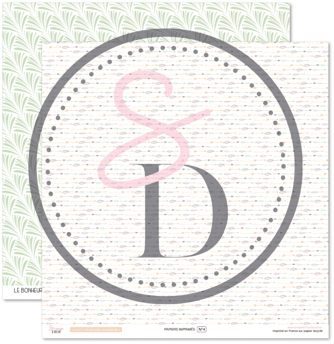 Kit de 6 papiers imprimés - Rêveries Bohémiennes