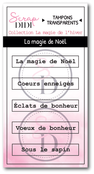 Planche de clears A8 - La magie de Noël - La magie de l'hiver