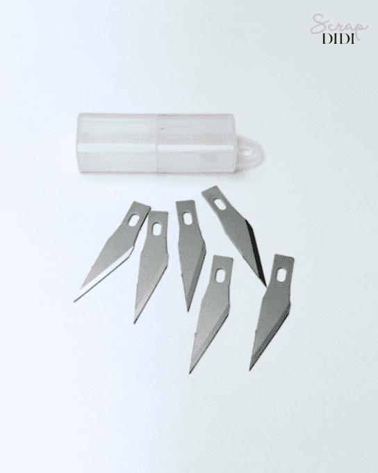Lames de Cutter – Lot de 6 – 4enScrap