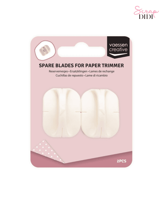 Vaessen Creative Lames de Coupe x2 – Lames de rechange massicot