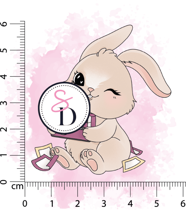Tampon caoutchouc - Le lapin des souvenirs 