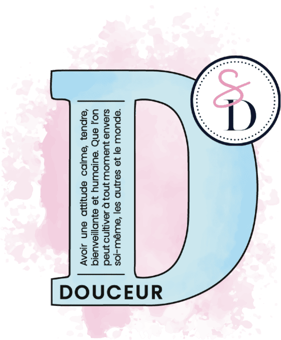 Tampon Définition Lettre D - Douceur