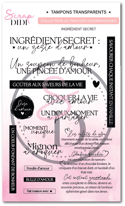 Clear A6 - Ingrédient secret - Au pays des gourmandises