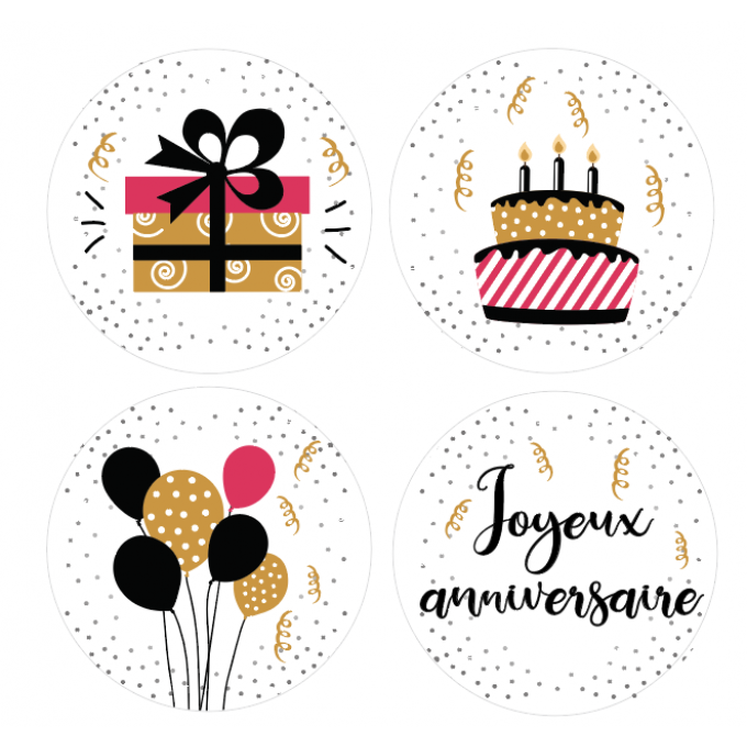 Badges Anniversaire