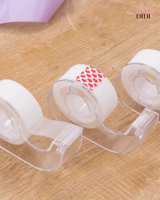 Low Tack Tape Crafter’s Companion – 3 Rouleaux 75m x 1,9cm