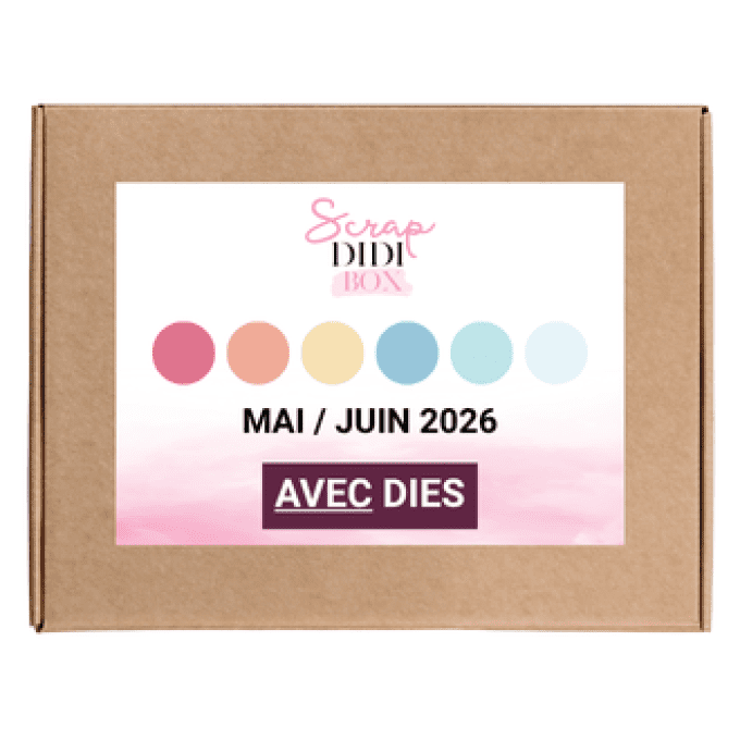 [Un air de musique] Scrap Didi BOX - Mai / Juin 2026 - AVEC dies 