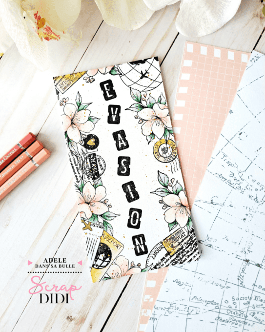 Clear A6 - DESTINATION BONHEUR - Carnet de Bord