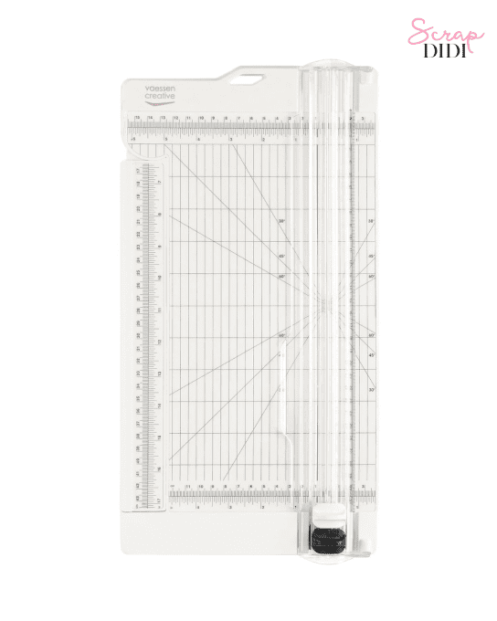 Massicot 15 x 30,5 cm VAESSEN Blanc – Coupe 12” scrapbooking