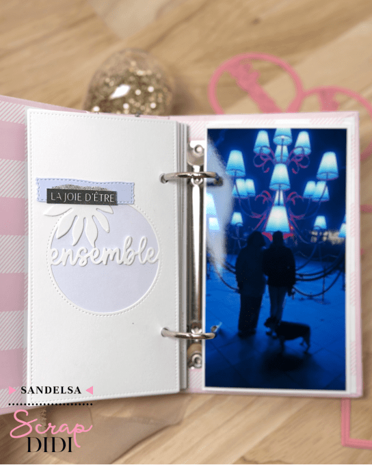 Dies - Bulles Ensemble & Souvenirs - Classeur Scrap Didi 