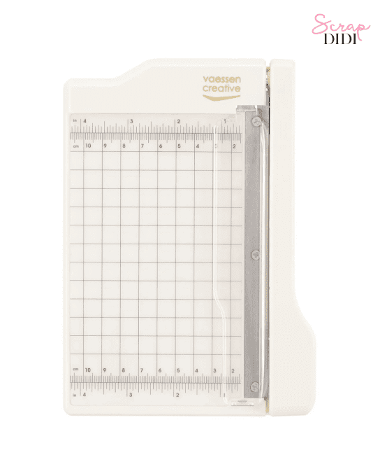 Mini massicot guillotine Vaessen Creative 15,2x10cm blanc cassé – Scrap Didi