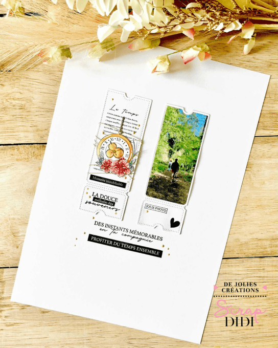 Die - Ticket - Le sablier du temps