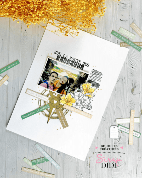 Die Cuts “Les Douces Phrases” #1 Couleur – Carnet de Bord