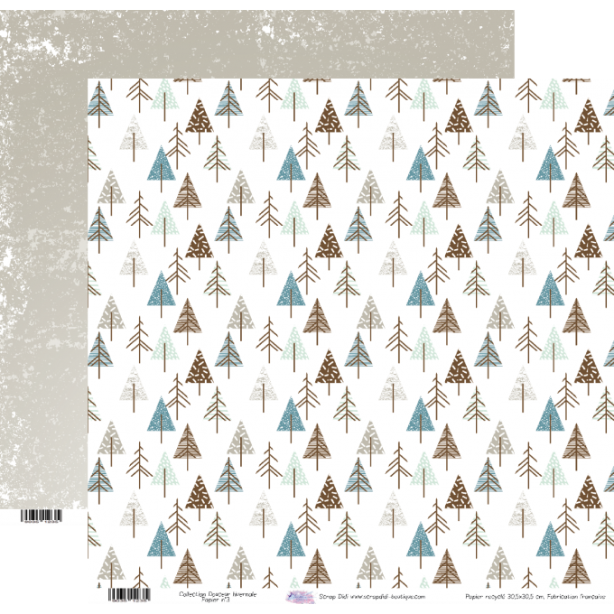 Collection Douceur Hivernale - Papier n°3