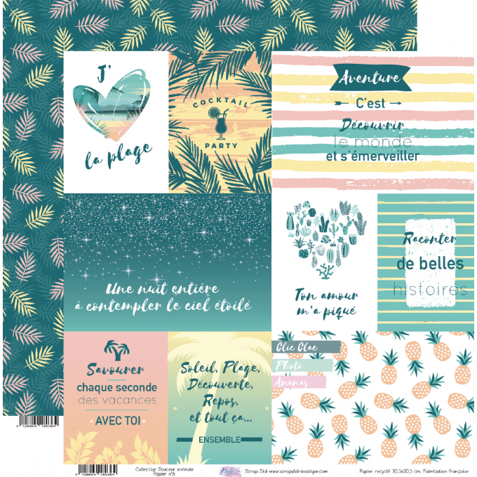 Papier Imprimé DOUCEUR ESTIVALE 6