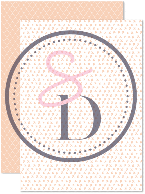 Kit 14 papiers scrapbooking - ORANGE PÊCHE – Gamme Entre les pages