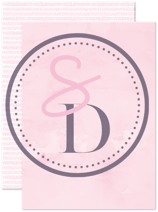 Kit 14 papiers scrapbooking - ROSE POUDRÉ – Gamme Entre les pages