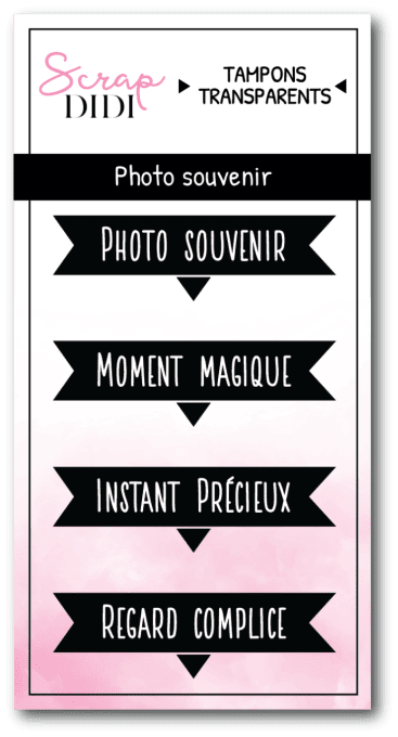 Tampons Clear A8 Photo souvenir