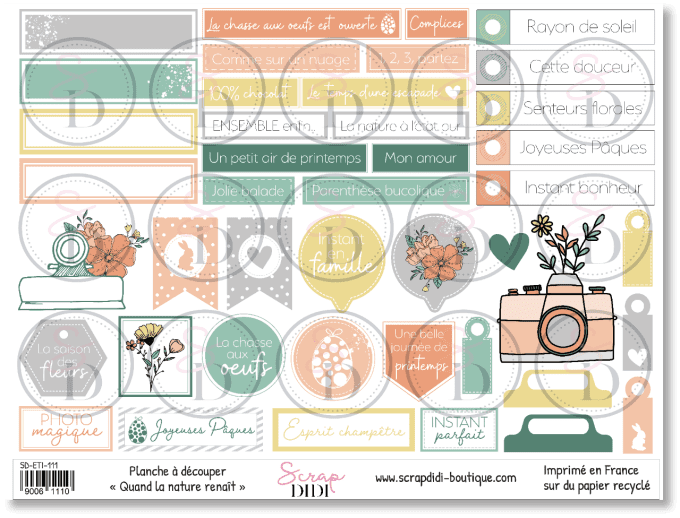 Planche à découper - Quand la nature renaît