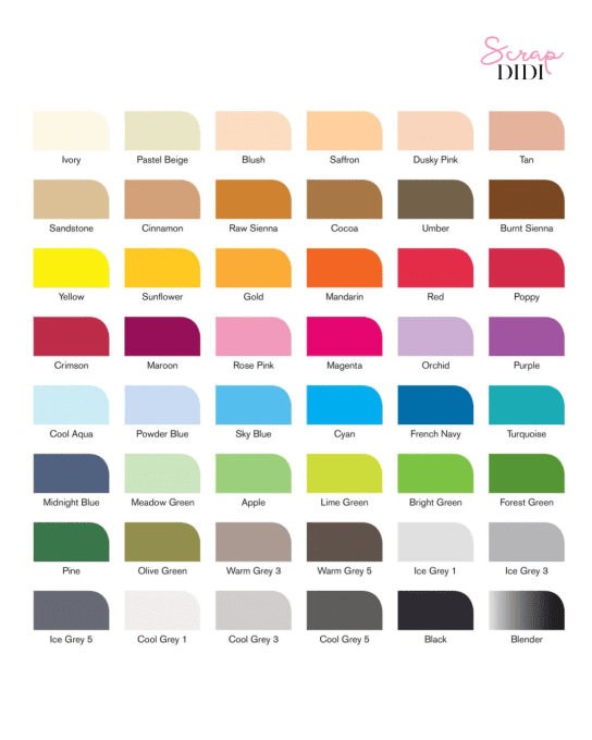 Coffret Promarker 48 marqueurs Winsor & Newton – set complet double pointe