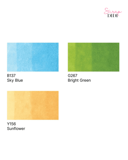 Set Promarker 3 tons Vifs 2 Winsor & Newton – 3 marqueurs double pointe