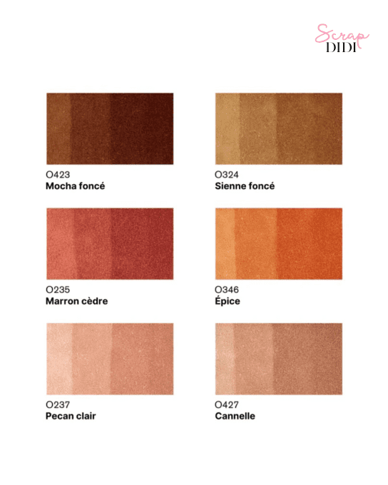 Set Promarker 6 tons de chair 2 Winsor & Newton – 6 marqueurs double pointe