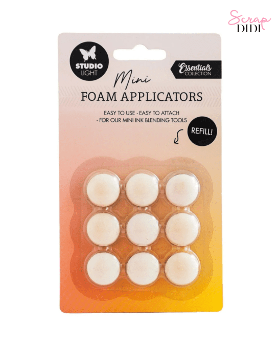 Recharges Mini Applicateur Studio Light – Foam Pads 20mm
