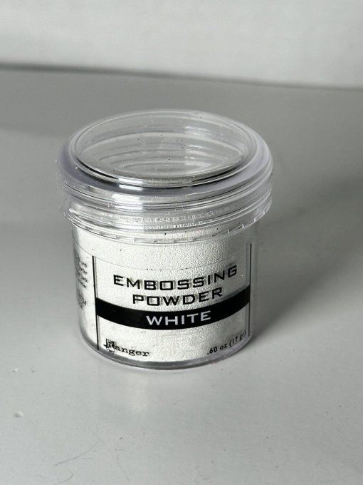 Poudre à embosser blanche - Ranger Embossing Powder