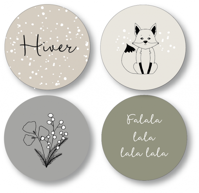 Badges hiver