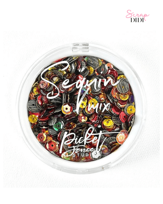 Sequin Mix Autumn Breeze – Sequins Scrapbooking Automne – Picket Fence Studios
