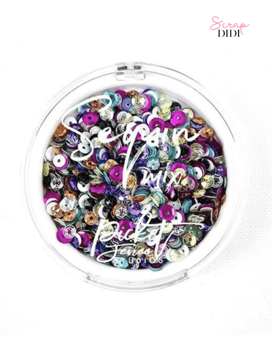 Sequin Mix City of Lights – Sequins Scrapbooking – Picket Fence Studios