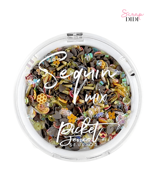 Sequin Mix Fish Food – Sequins & Embellissements Scrapbooking – Picket Fence Studios