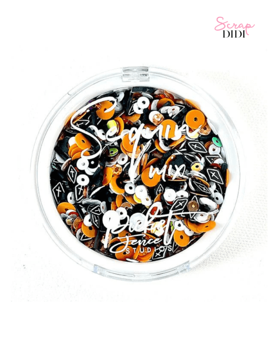 Sequin Mix Graveyard – Sequins Scrapbooking Halloween – Picket Fence Studios