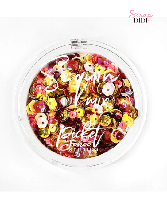 Sequin Mix Heart Breaker – Sequins Scrapbooking – Picket Fence Studios