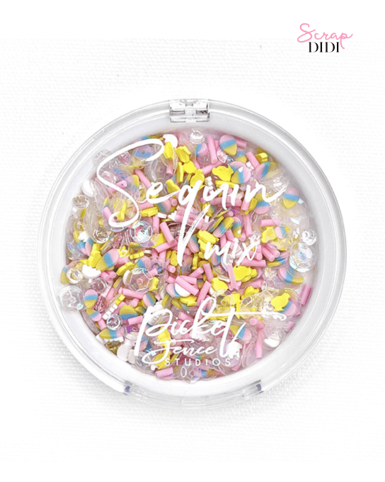 Sequin Mix On an Egg Hunt – Sequins Scrapbooking – Picket Fence Studios