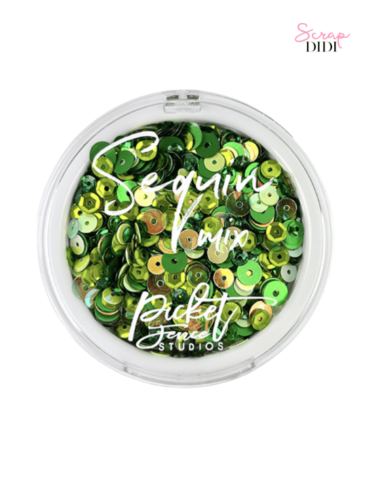 Sequin Mix Pot of Gold – Sequins Scrapbooking – Picket Fence Studios