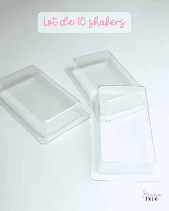 Kit découverte shaker rectangle gourmand – coques + die assorti