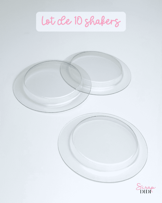 Kit découverte shaker rond – coques + die assorti