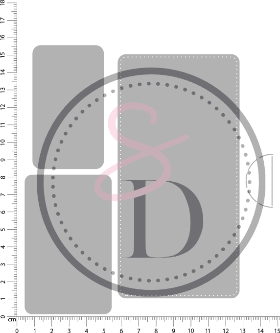 Kit découverte shaker rectangle gourmand – coques + die assorti