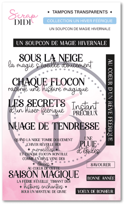 Clear A6 - Un soupçon de magie hivernale - Hiver Féérique