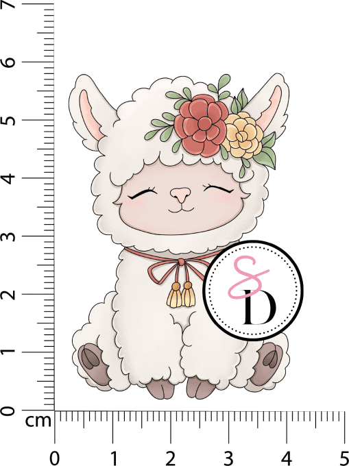 Tampon caoutchouc - Alpaga bohémien - Rêverie Bohémienne