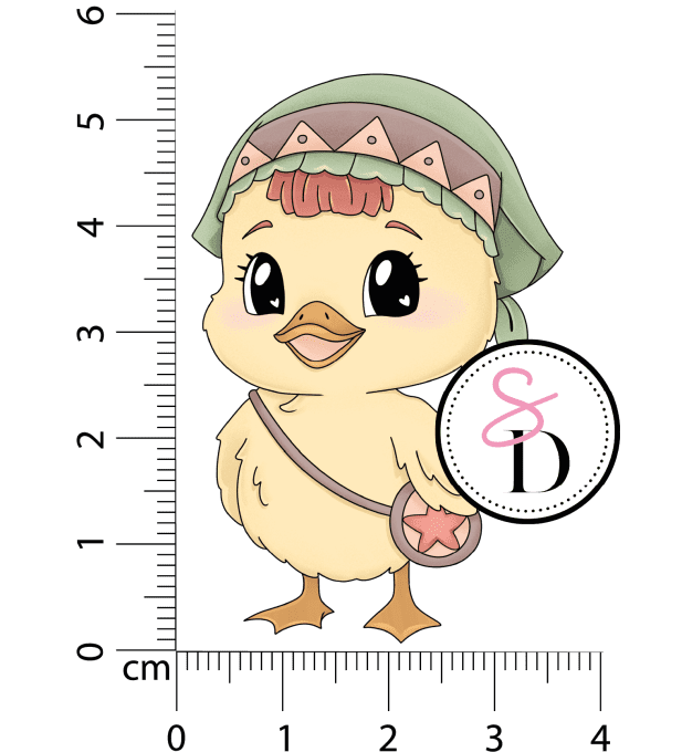 Tampon caoutchouc - Canard bohémien - Rêverie Bohémienne