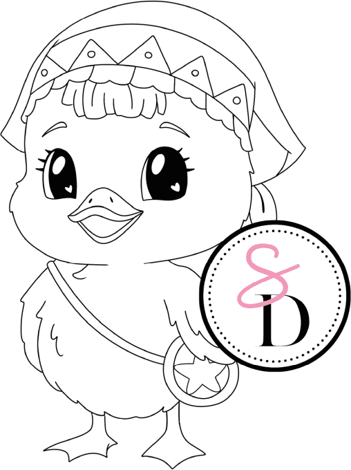 Tampon caoutchouc - Canard bohémien - Rêverie Bohémienne