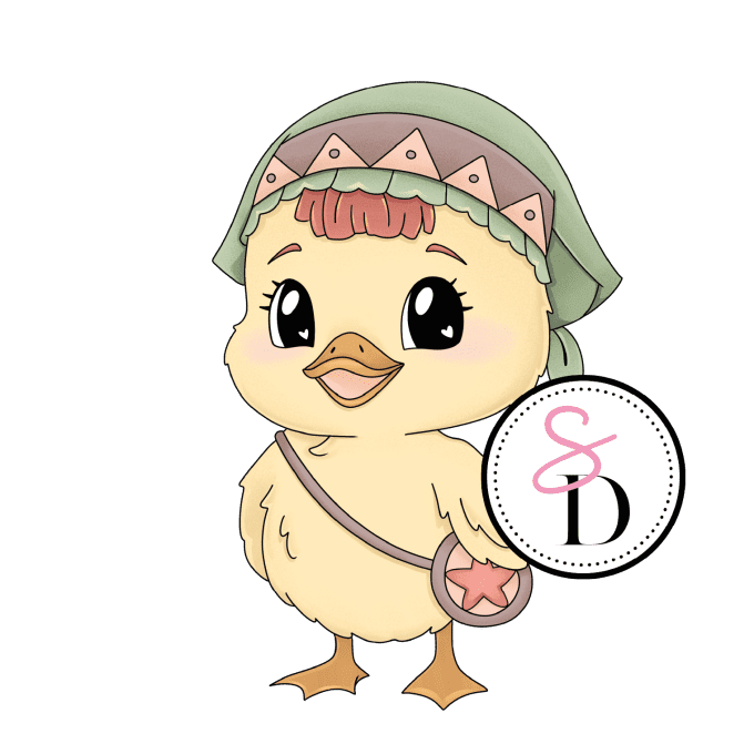 Tampon caoutchouc - Canard bohémien - Rêverie Bohémienne