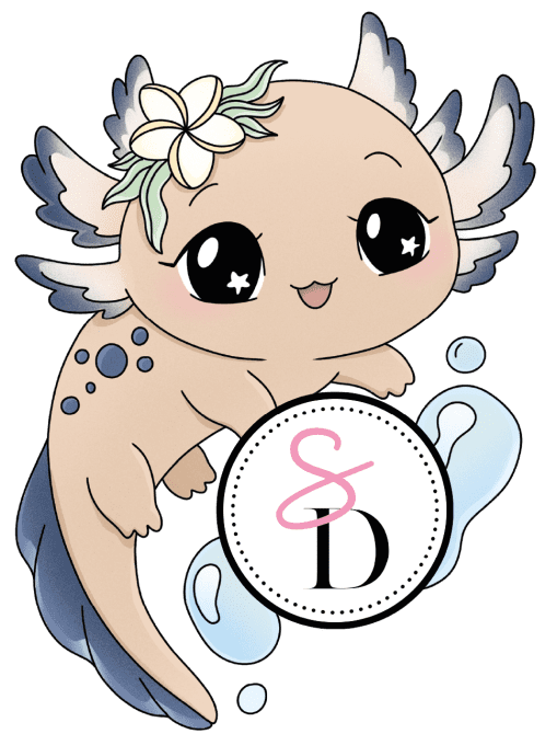Tampon Caoutchouc – Axolotl Estival – Un Air Marin