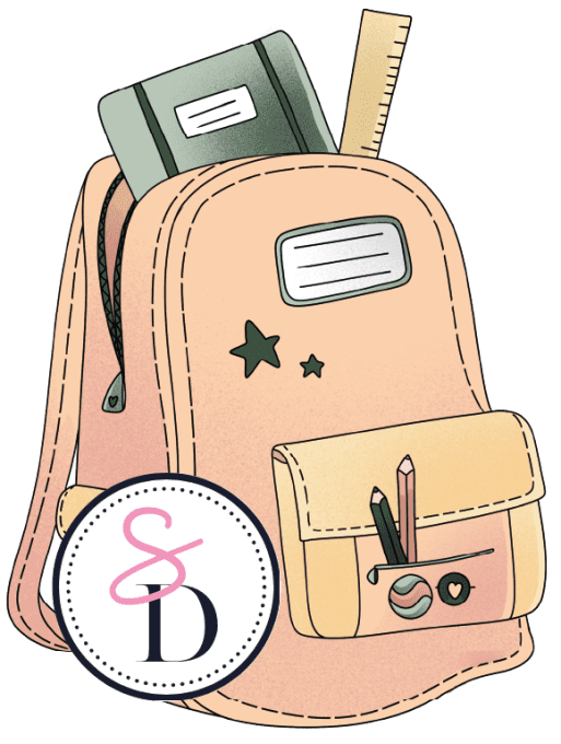 Tampon caoutchouc – CARTABLE DE RENTRÉE – Au pays des artistes